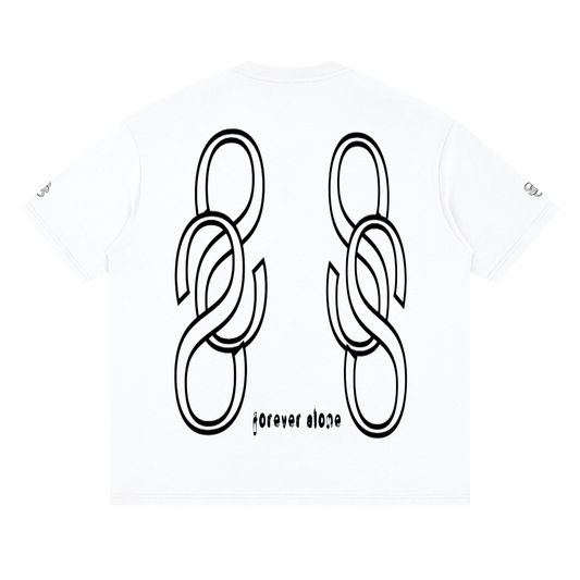 Forever Alone White Tee