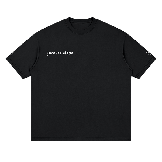 Forever Alone Black Tee