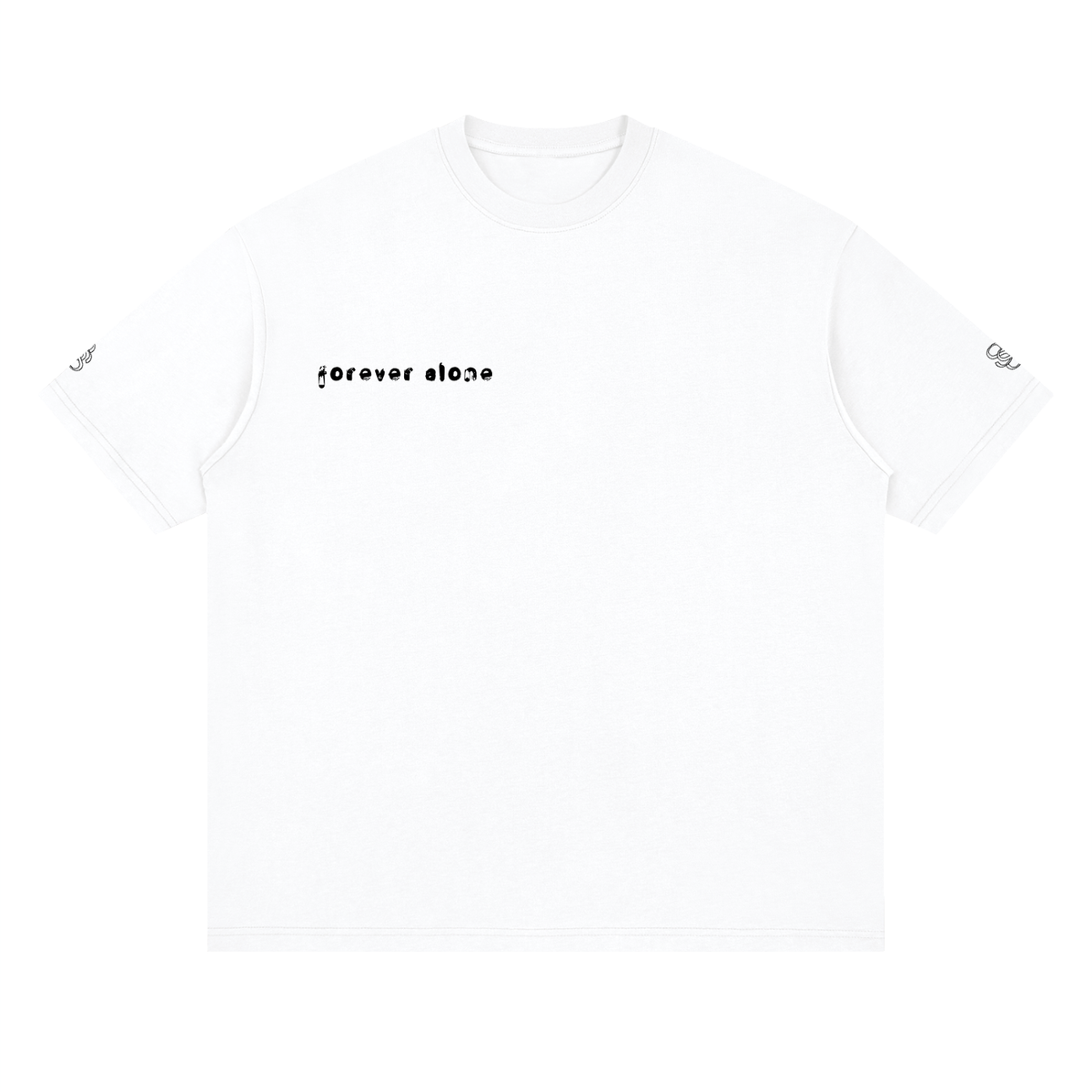Forever Alone White Tee